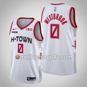 Maillot Basket Homme Houston Rockets Russell Westbrook 0 2019-20 Nike City Edition Swingman